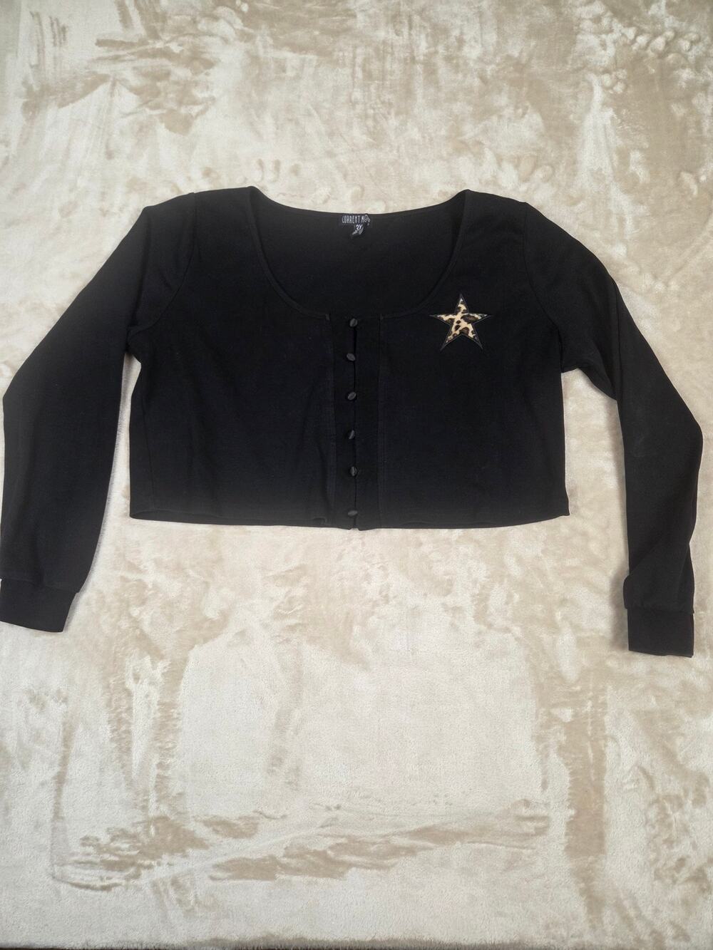 Current Mood Crop top Long Sleeve Cardigan